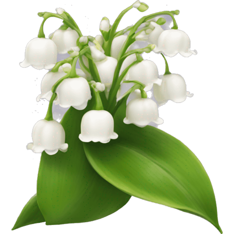 Lily of the valley flower  emoji