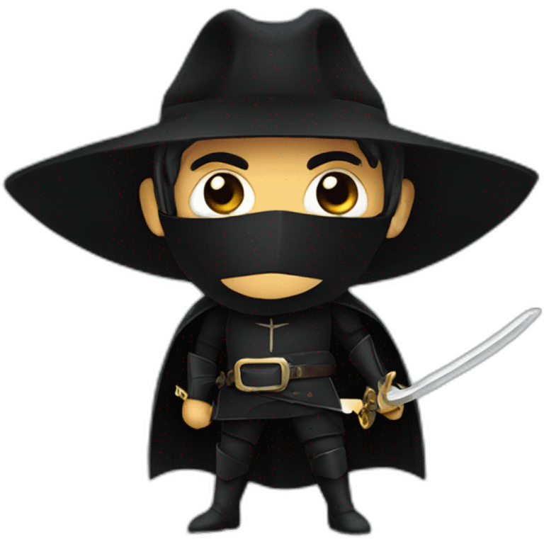 Zorro sort ses sabres emoji