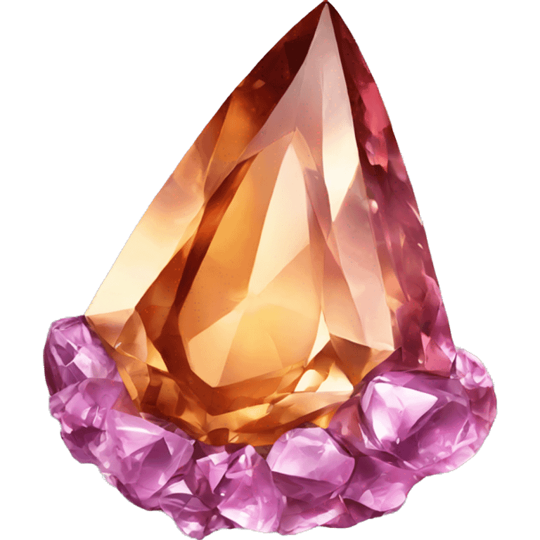 luxurious gemstone kiss emoji