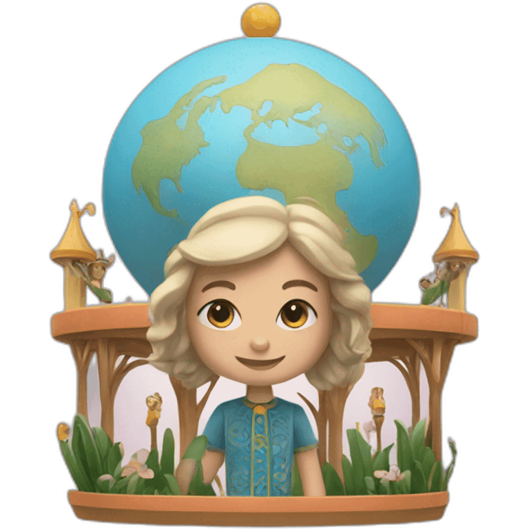 Its a small World emoji