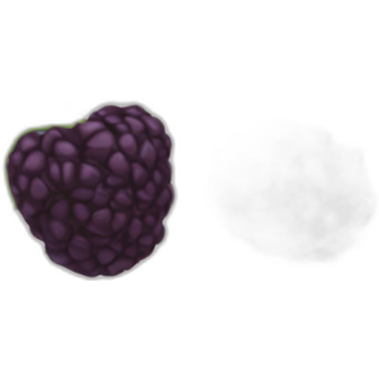 mulberry fruit emoji