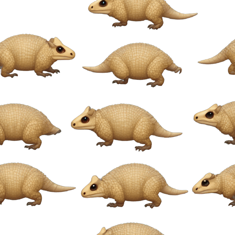 Armadillo lizard emoji