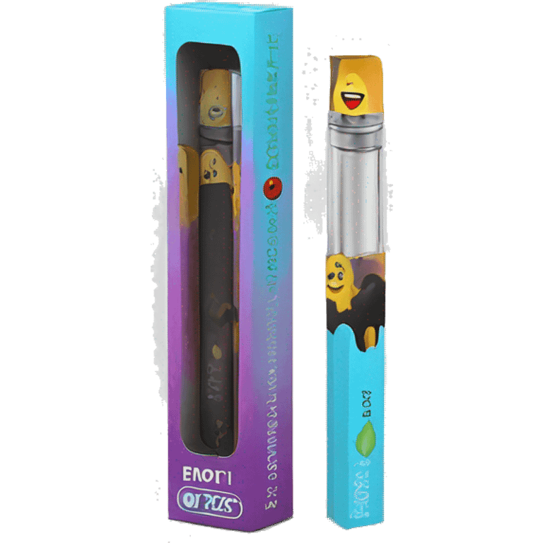 box vape disposable  emoji