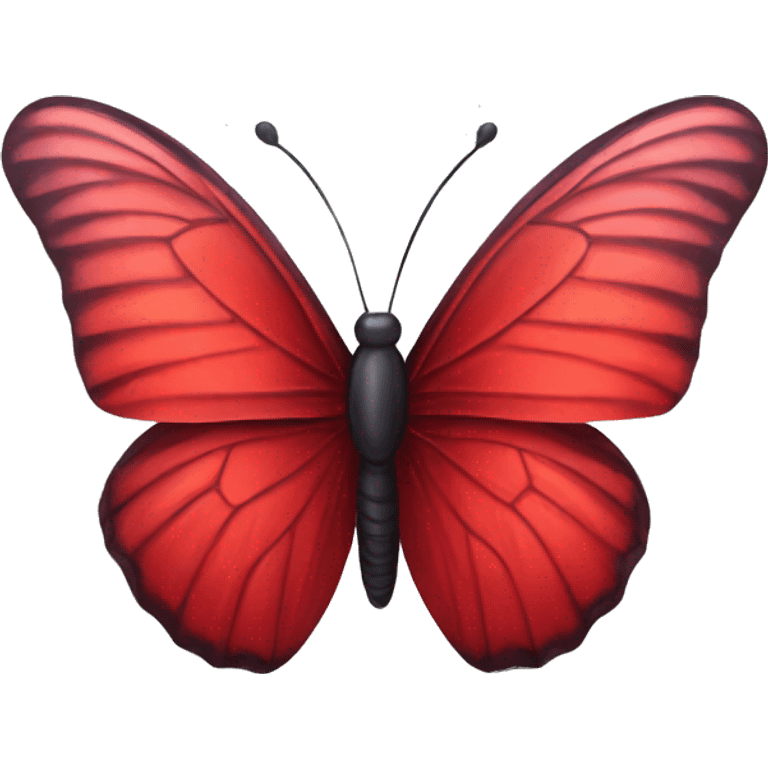 red butterfly emoji