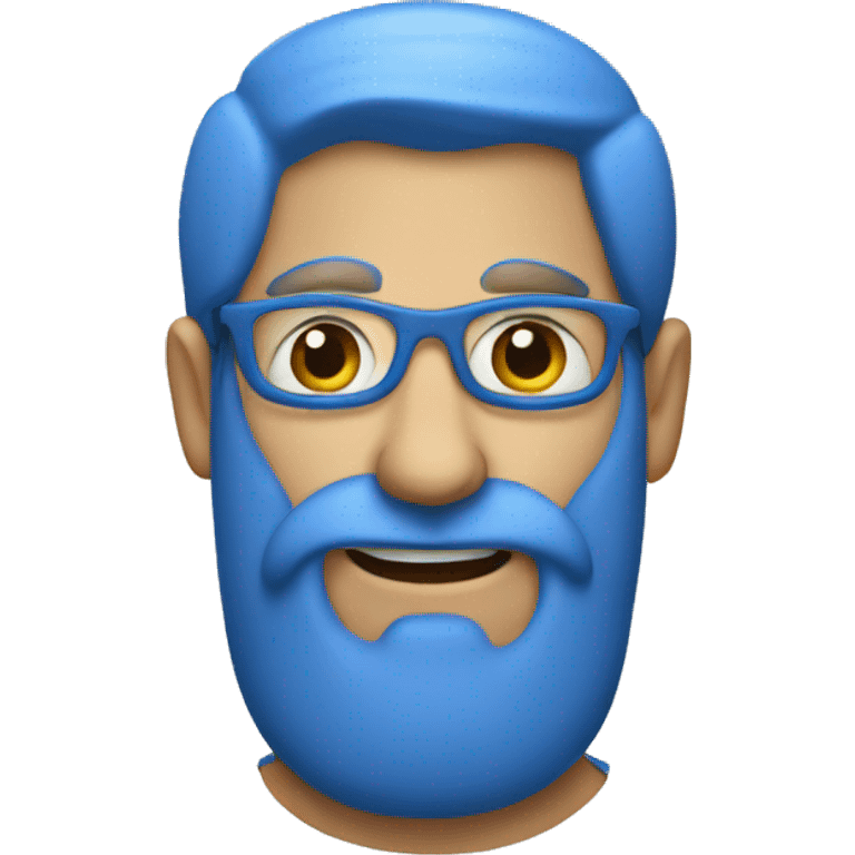 Blue iPad emoji