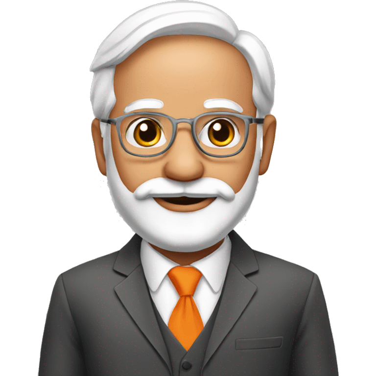 Modi with  emoji