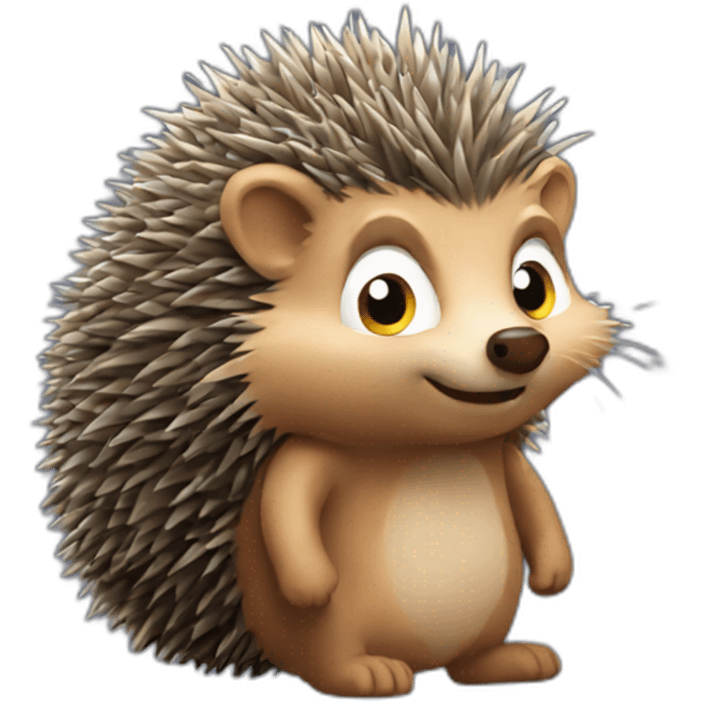 tough hedgehog yevhenx emoji