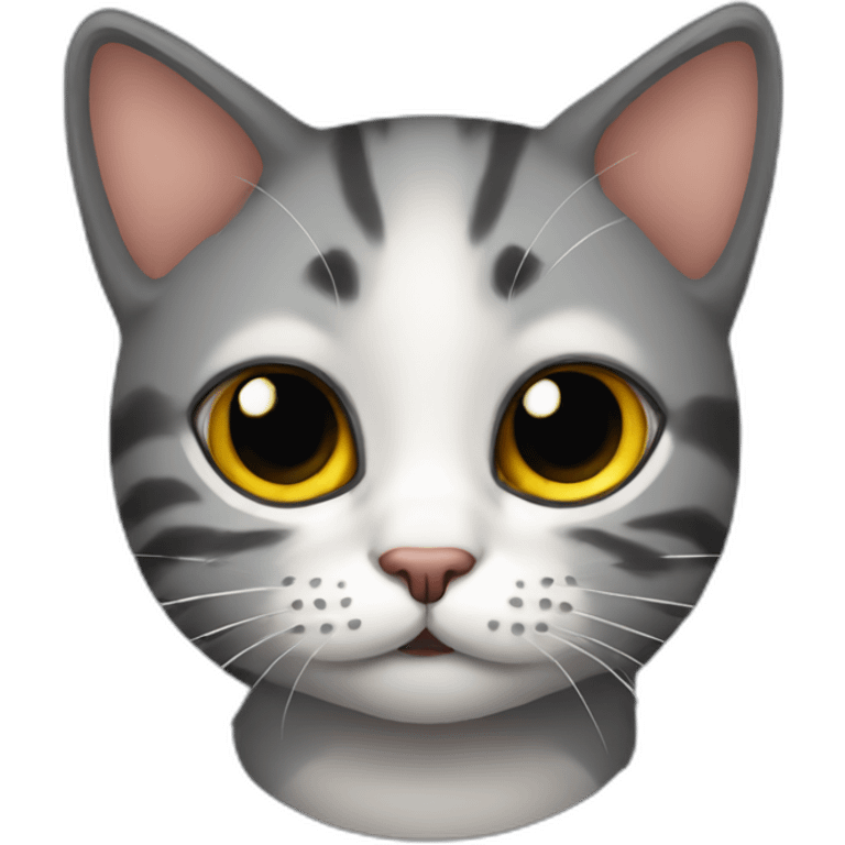 bad but cute cat emoji