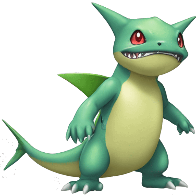 Larvitar-Sharpedo-Gabite-Digimon Full Body emoji