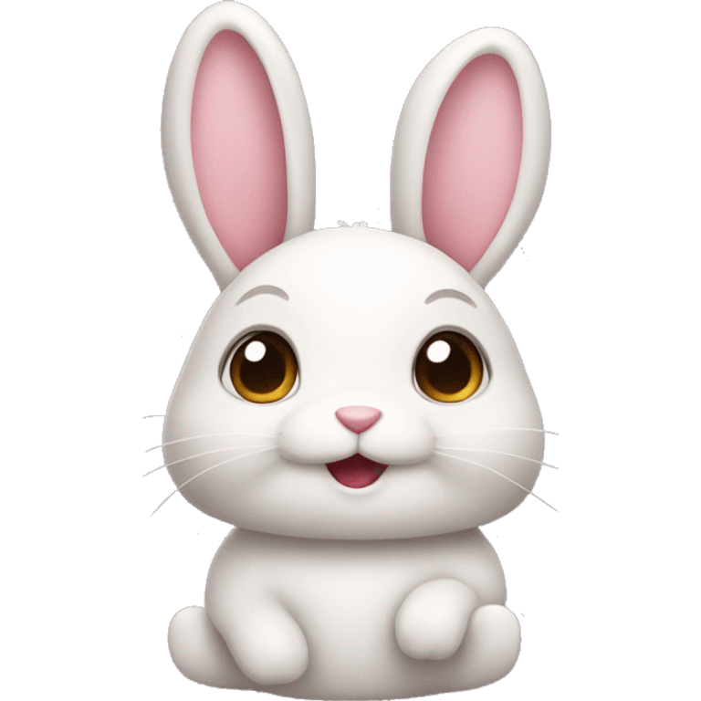 cute bunny emoji