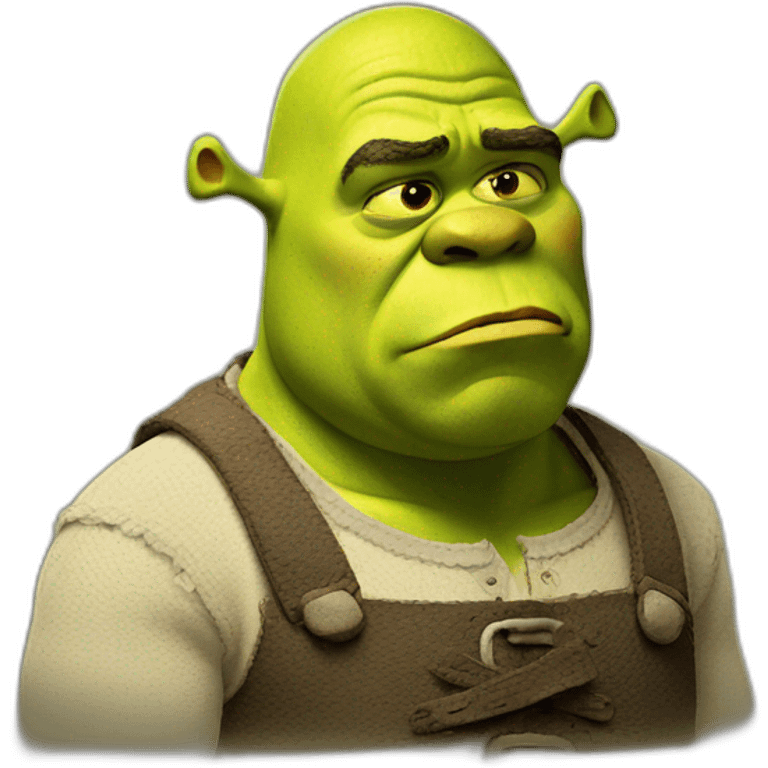 shrek sad emoji