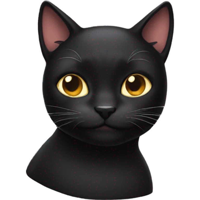 Black cat  emoji