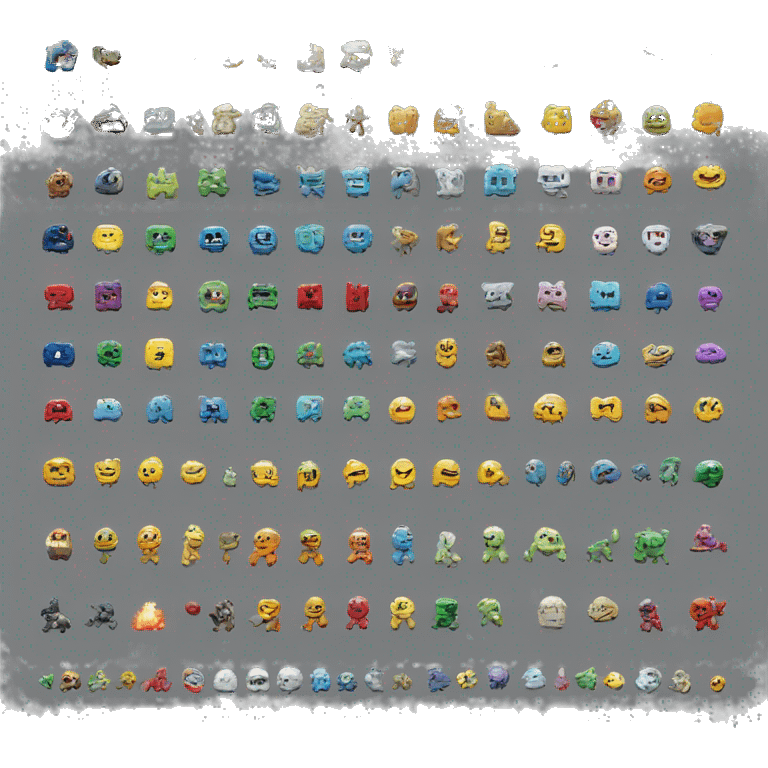 space invader pixel emoji