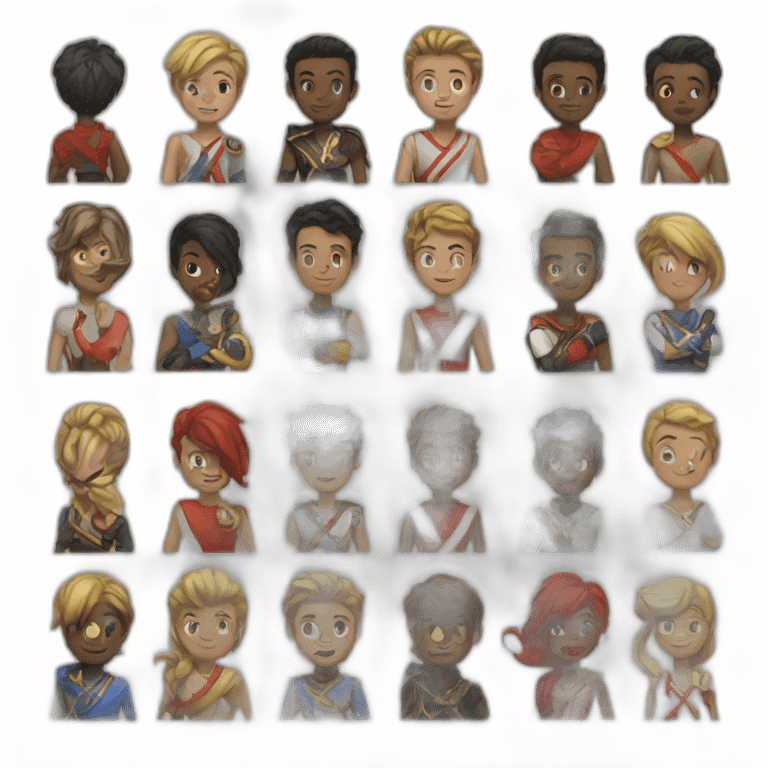 7 races emoji