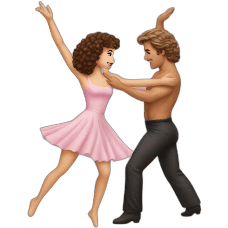 Dirty dancing emoji