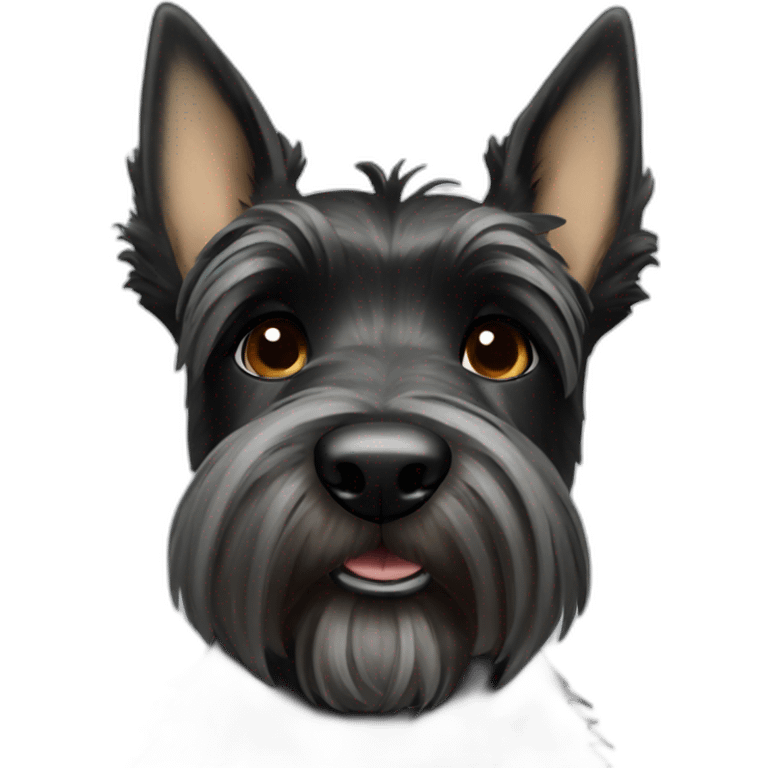 dog scottish terrier full body emoji