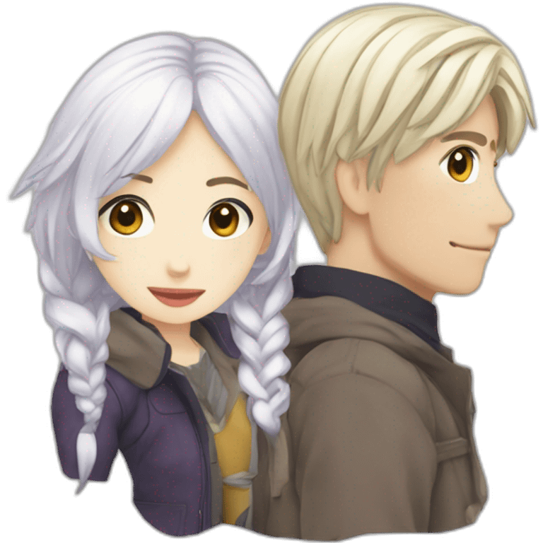 Le meilleur couple Kiriko Kameron emoji