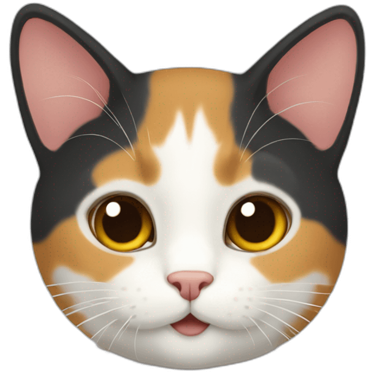 tricolor cat emoji