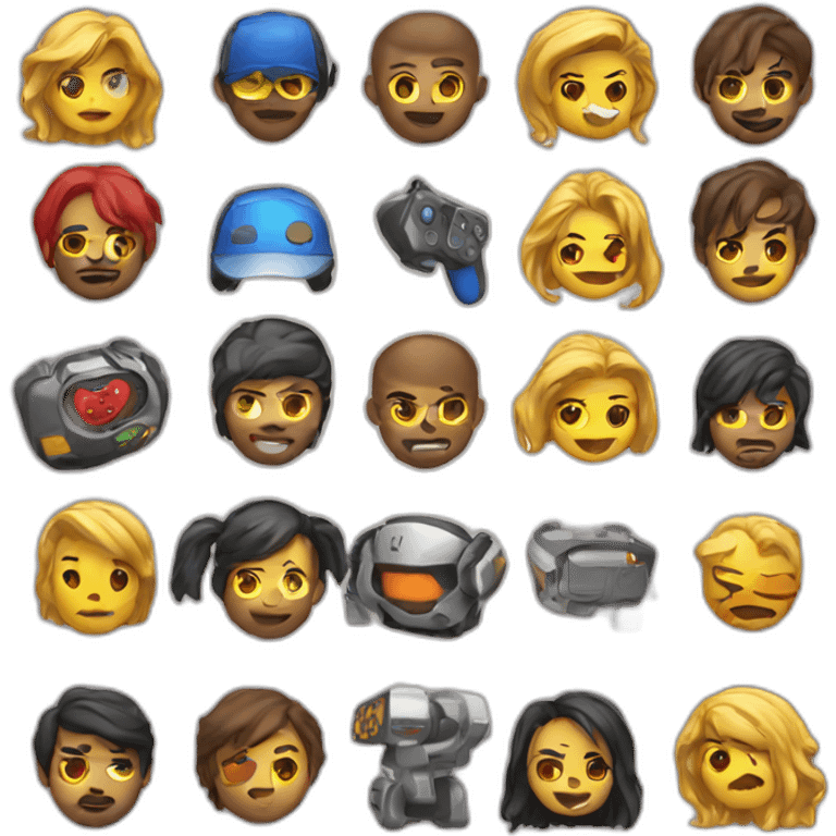 emojis gamers emoji