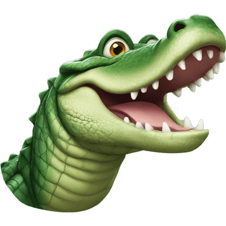 Realistic alligator  emoji