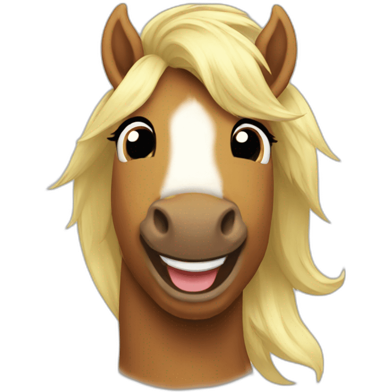 happy pony emoji