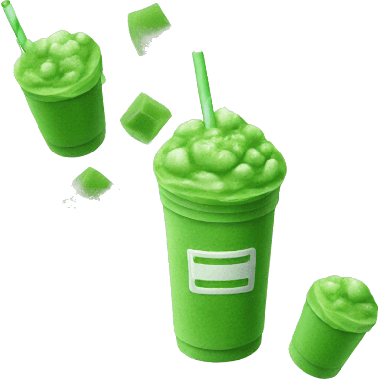 iced matcha emoji