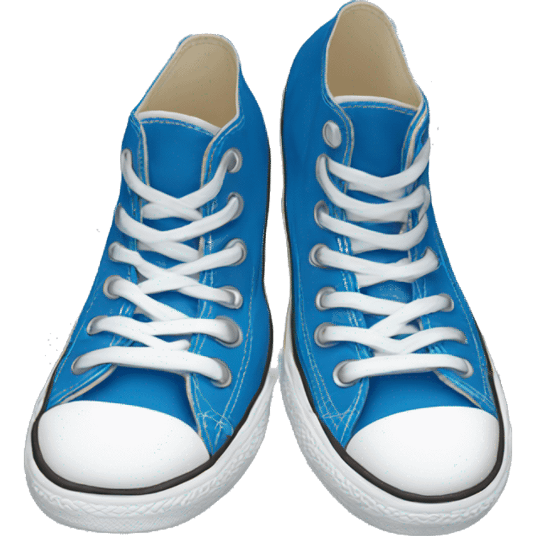 Blue converse emoji