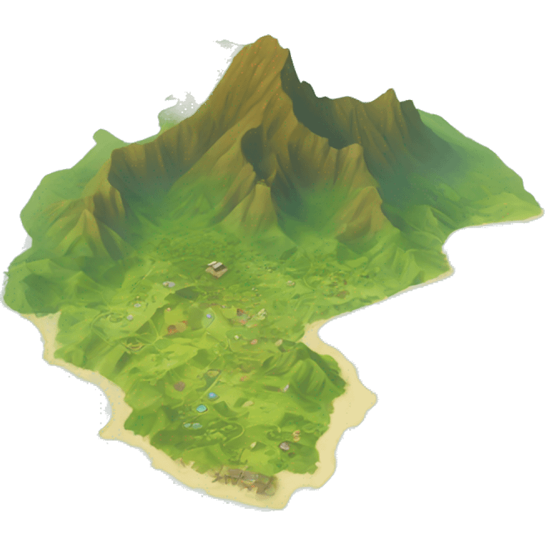 moorea map emoji