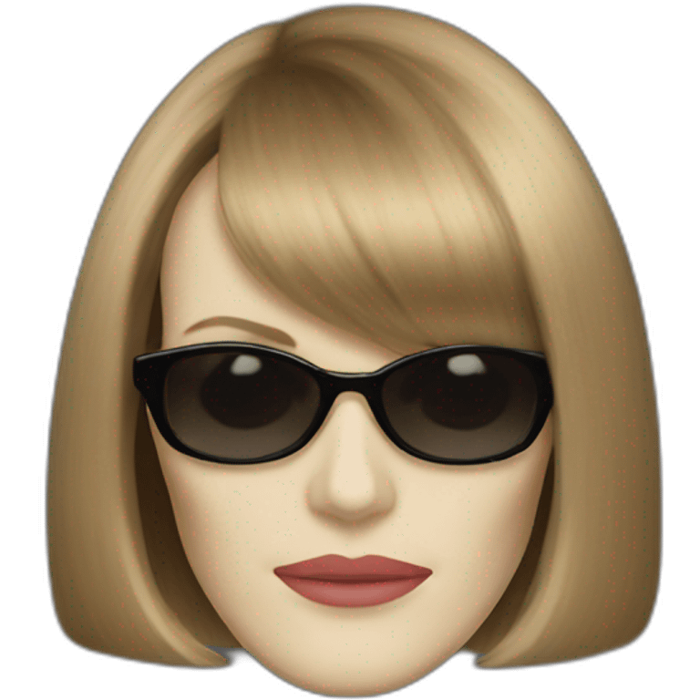 Anna wintour skull emoji