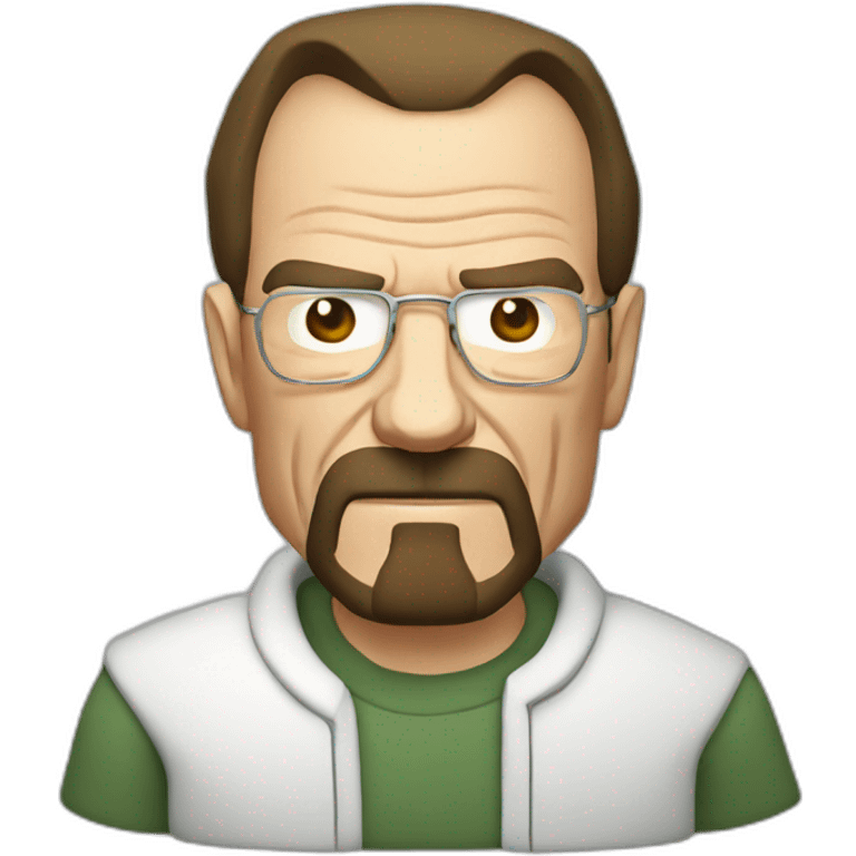 walter white iOS style emoji