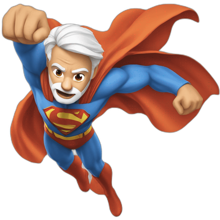 Modi super man emoji