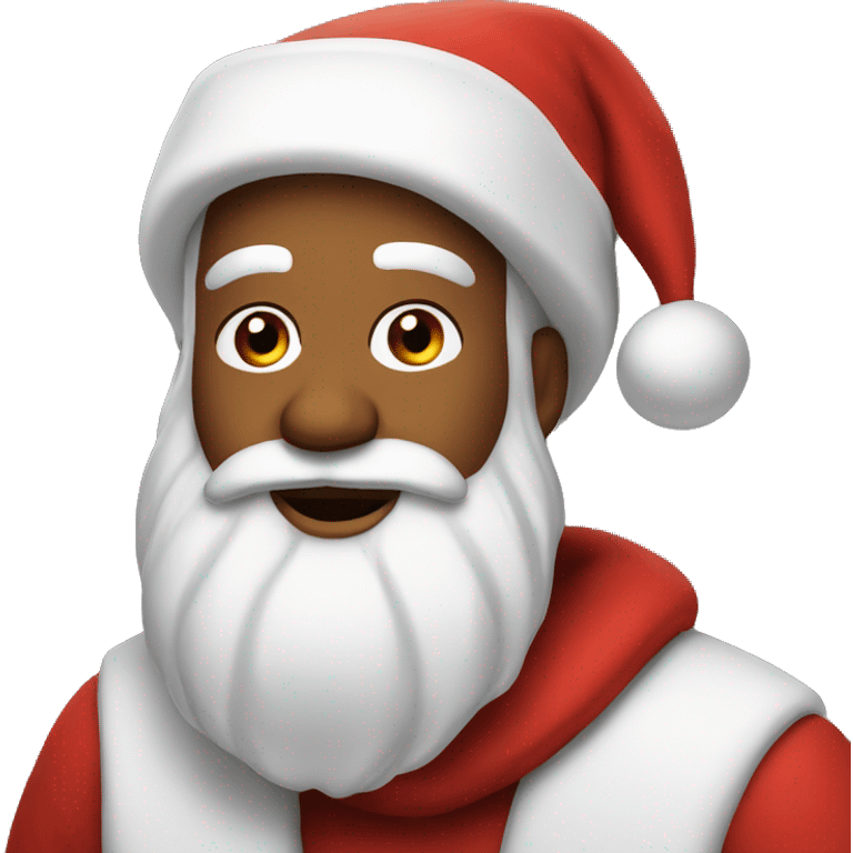 Santa clause emoji