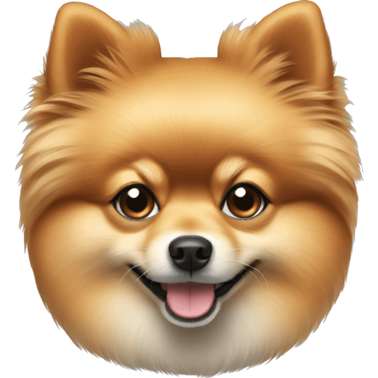 Pomeranian dog  emoji