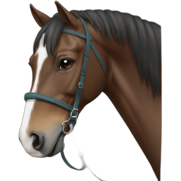 Cheval de course emoji