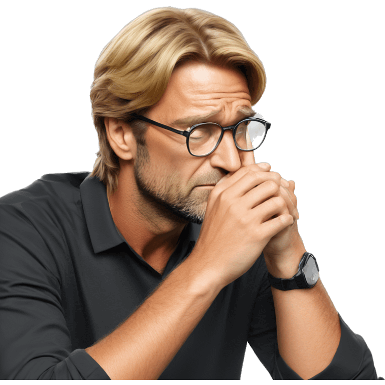 Klopp facepalm emoji