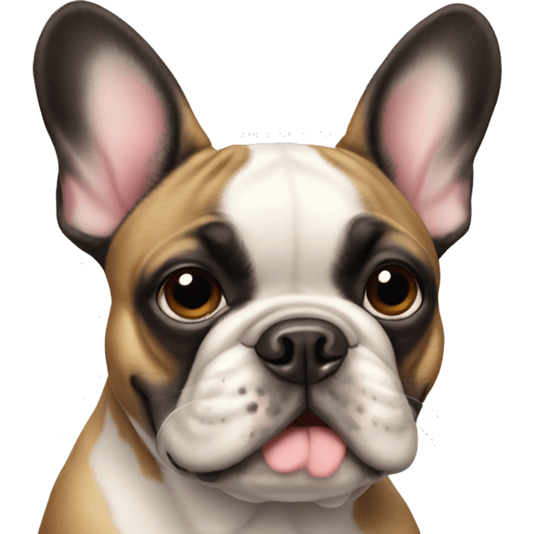 French bulldog dog emoji