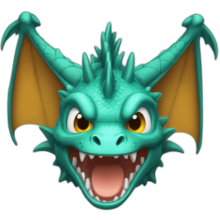 dragon yell emoji