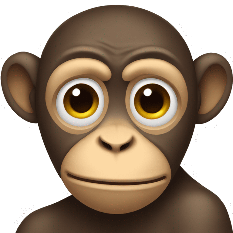 sad monkey emoji