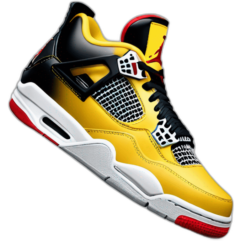 Nike Jordan 4 emoji