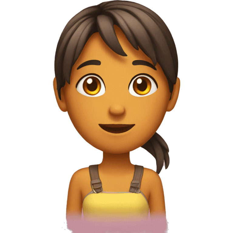 Chica emoji