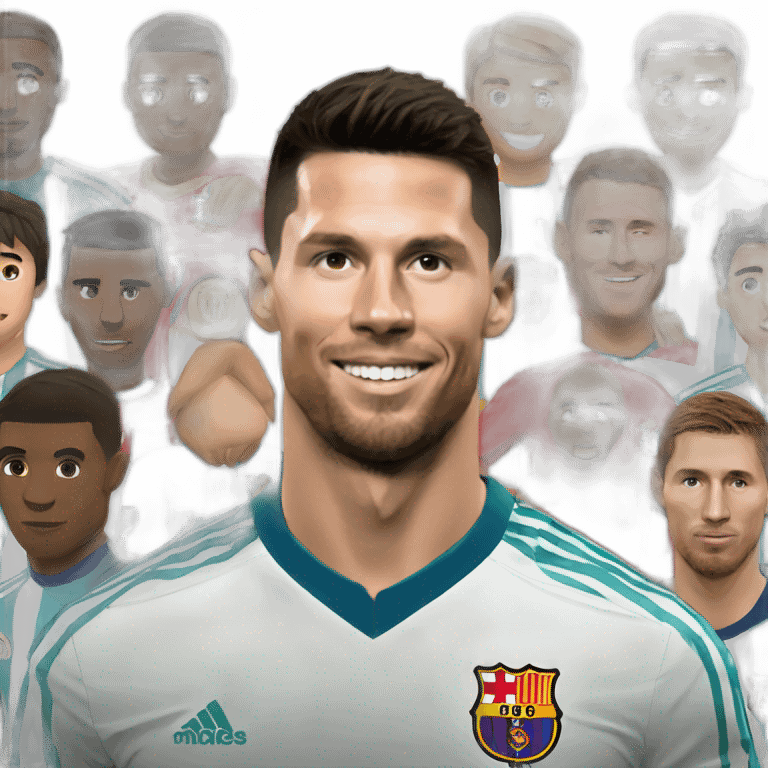 mix ronaldo messi emoji