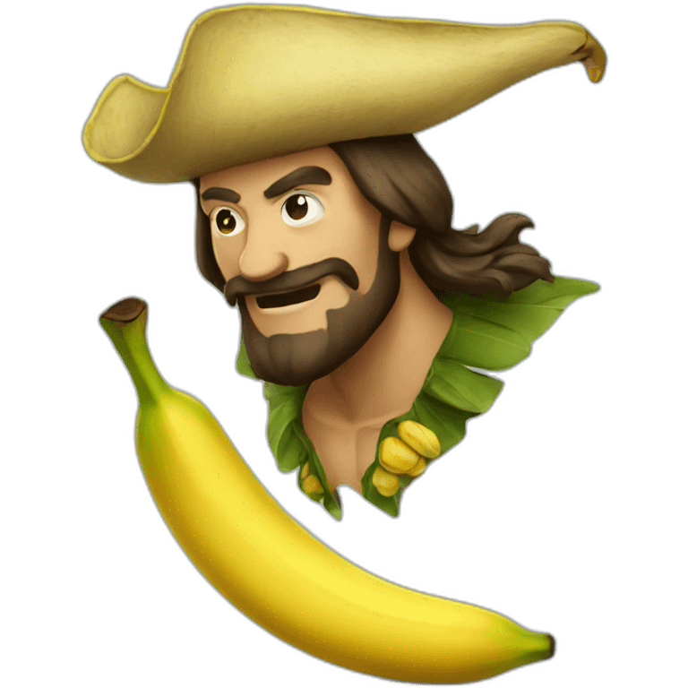 Banano pirata emoji