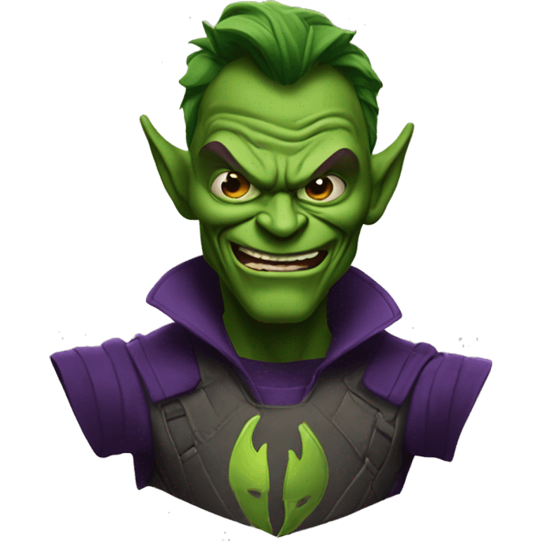 the green goblin emoji