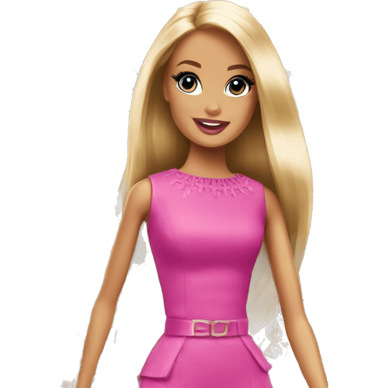 Barbie shopping emoji