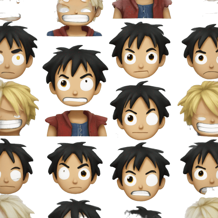 Luffy emoji