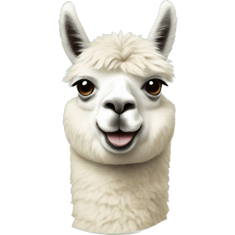 alpaca with dollars emoji