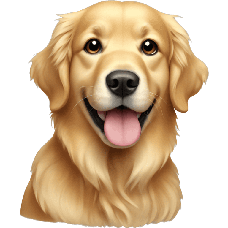 Golden retriever emoji