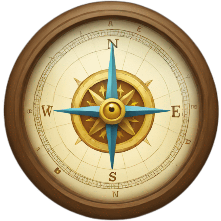 magic compass emoji