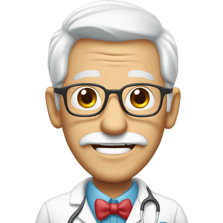 Grandpa Dentist emoji