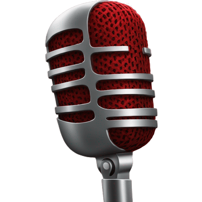 Microphone red emoji